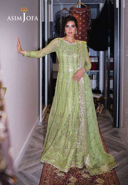 AJFF-04 EMBROIDERED NET 3 PCS