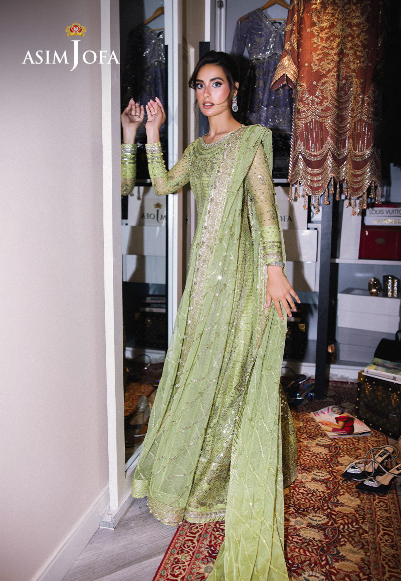 AJFF-04 EMBROIDERED NET 3 PCS