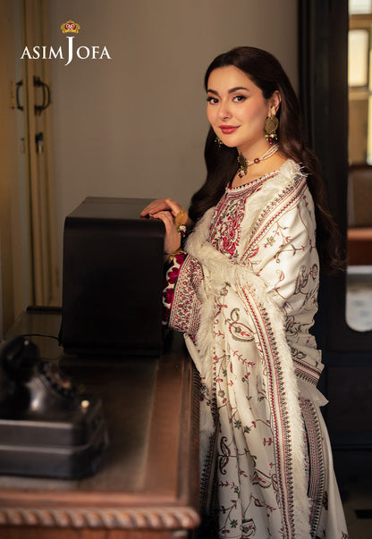AJKI-08 EMBROIDERED TWILL 3 PC
