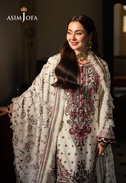 AJKI-08 EMBROIDERED TWILL 3 PC