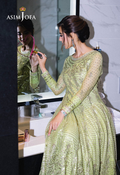 AJFF-04 EMBROIDERED NET 3 PCS