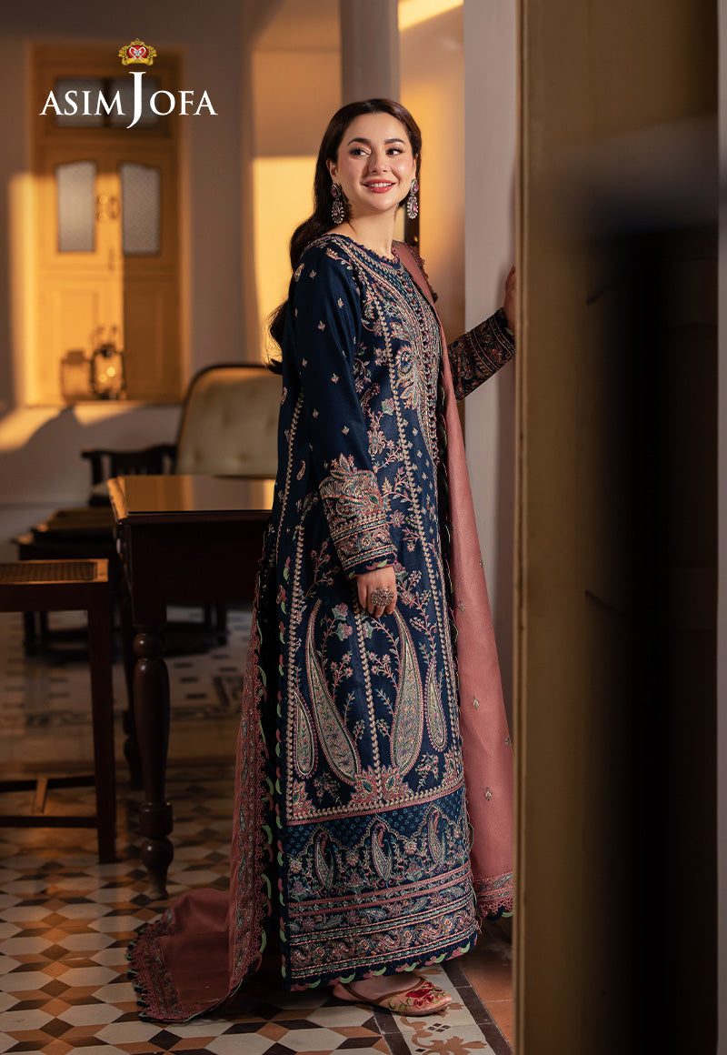 AJKI-03 EMBROIDERED TWILL 3 PC