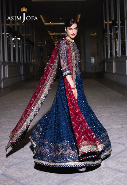AJFF-05 EMBROIDERED NET 3 PCS