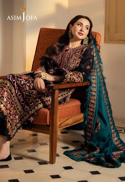 AJKI-06 EMBROIDERED TWILL 3 PC