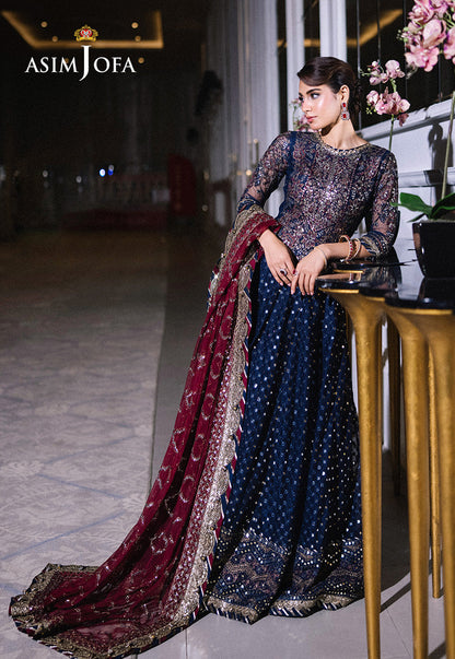 AJFF-05 EMBROIDERED NET 3 PCS