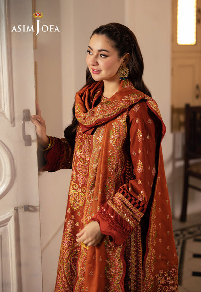 AJKI-07 EMBROIDERED TWILL 3 PC
