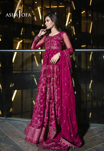 AJFF-10 EMBROIDERED NET 3 PCS