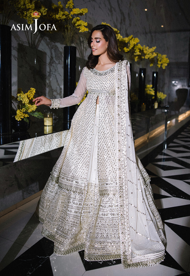AJFF-09 EMBROIDERED NET 3 PCS