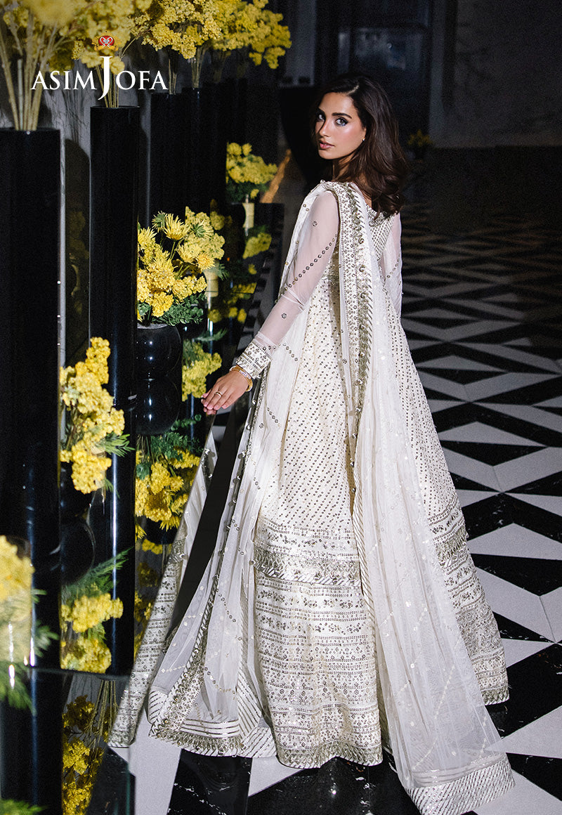 AJFF-09 EMBROIDERED NET 3 PCS