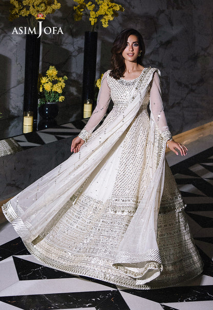AJFF-09 EMBROIDERED NET 3 PCS