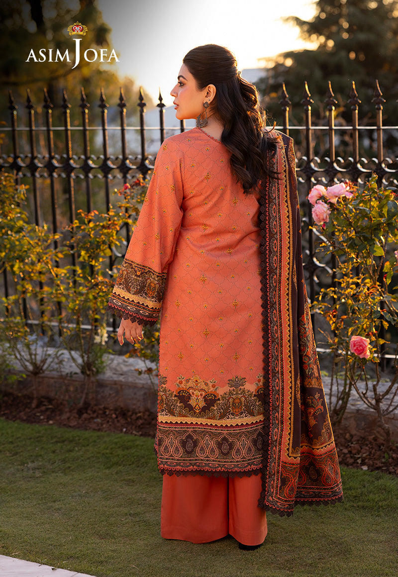 AJUW-65 PRINTED VISCOSE 3 Pcs