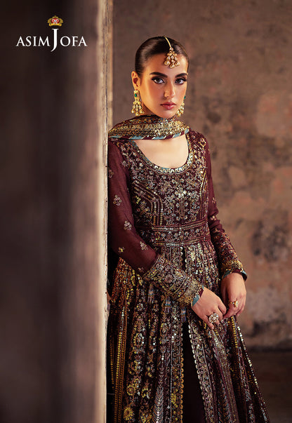 AJKB-08 EMBROIDERED CHIFFON 3 PCS