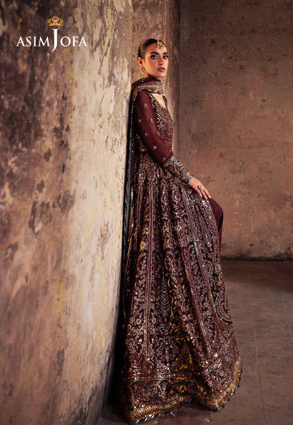 AJKB-08 EMBROIDERED CHIFFON 3 PCS