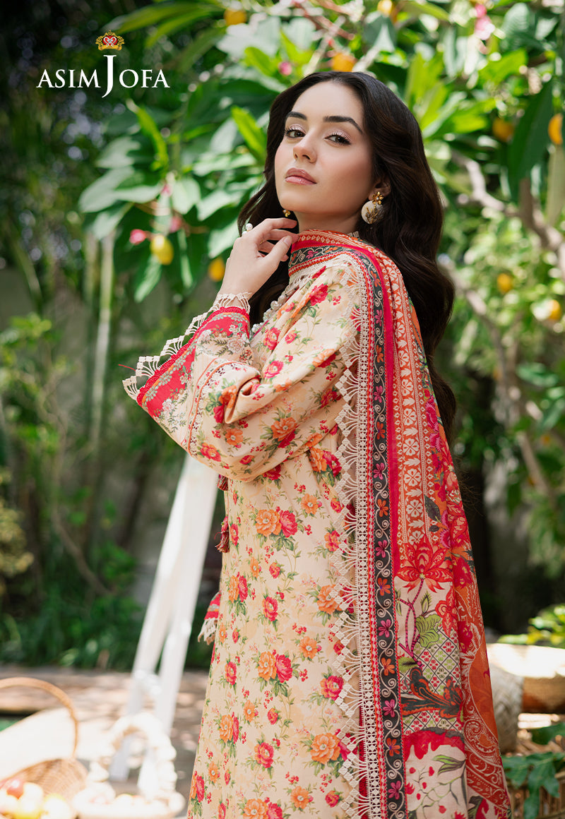 AJUUB-31 PRINTED LAWN 3 PC