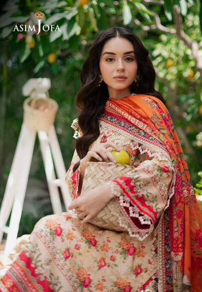 AJUUB-31 PRINTED LAWN 3 PC