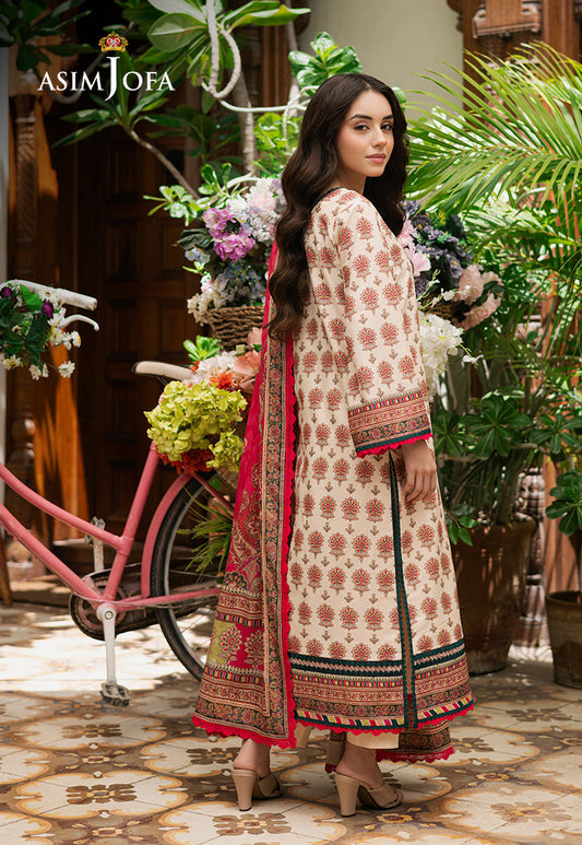 AJUUB-39 PRINTED LAWN 3 PC