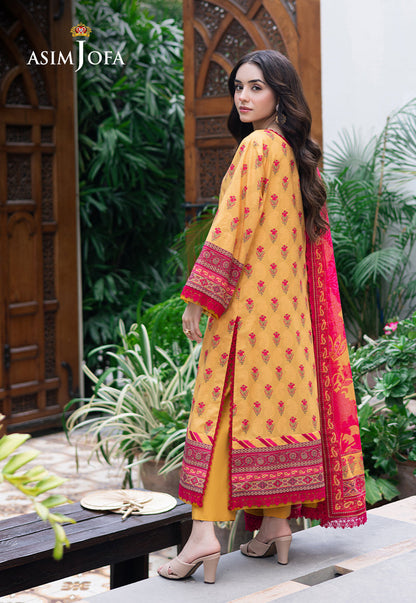 AJUUB-36 PRINTED LAWN 3 PC