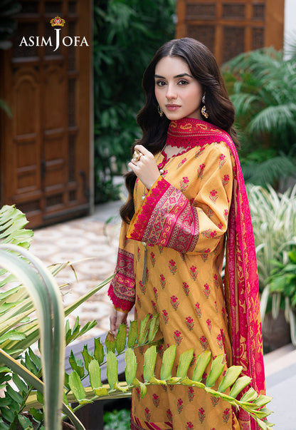 AJUUB-36 PRINTED LAWN 3 PC