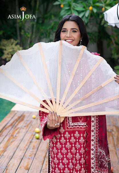 AJUUB-32 PRINTED LAWN 3 PC