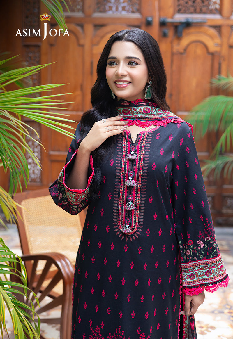 AJUUB-21 PRINTED LAWN 3 PC