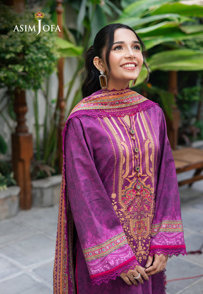 AJUUB-30 PRINTED LAWN 3 PC