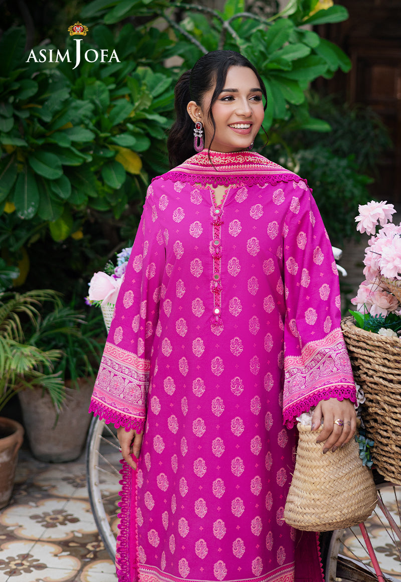 AJUUB-33 PRINTED LAWN 3 PC