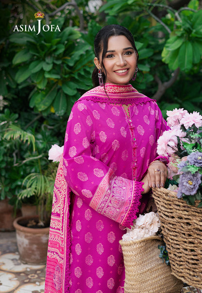 AJUUB-33 PRINTED LAWN 3 PC