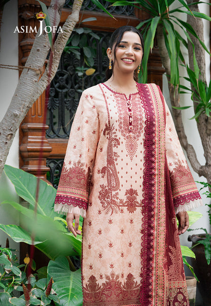 AJUUB-22 PRINTED LAWN 3 PC