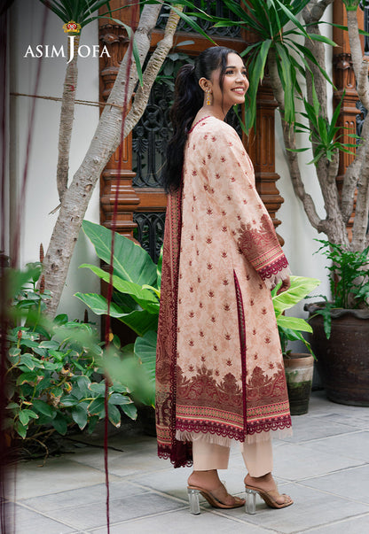 AJUUB-22 PRINTED LAWN 3 PC