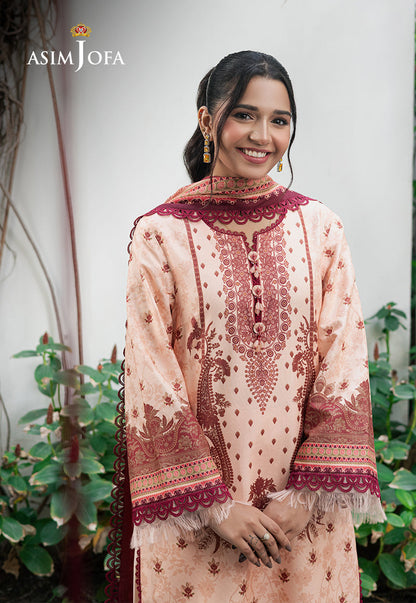 AJUUB-22 PRINTED LAWN 3 PC