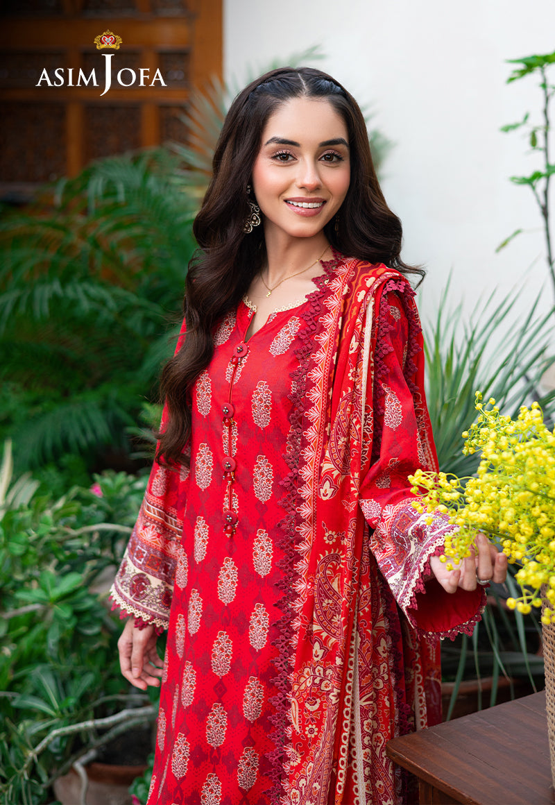 AJUUB-35 PRINTED LAWN 3 PC