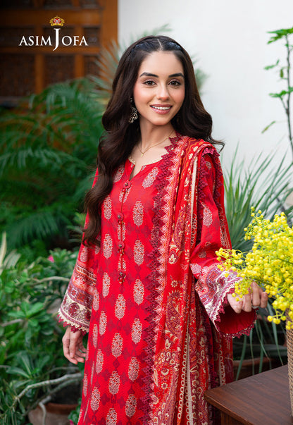 AJUUB-35 PRINTED LAWN 3 PC