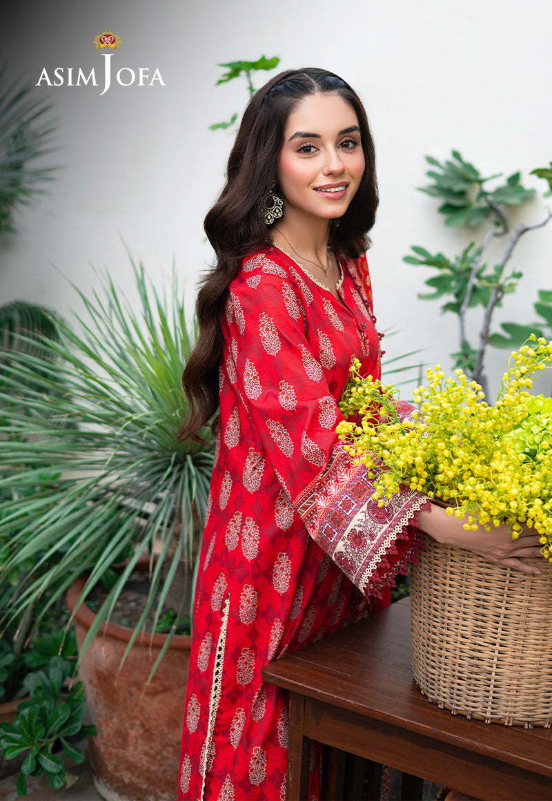 AJUUB-35 PRINTED LAWN 3 PC