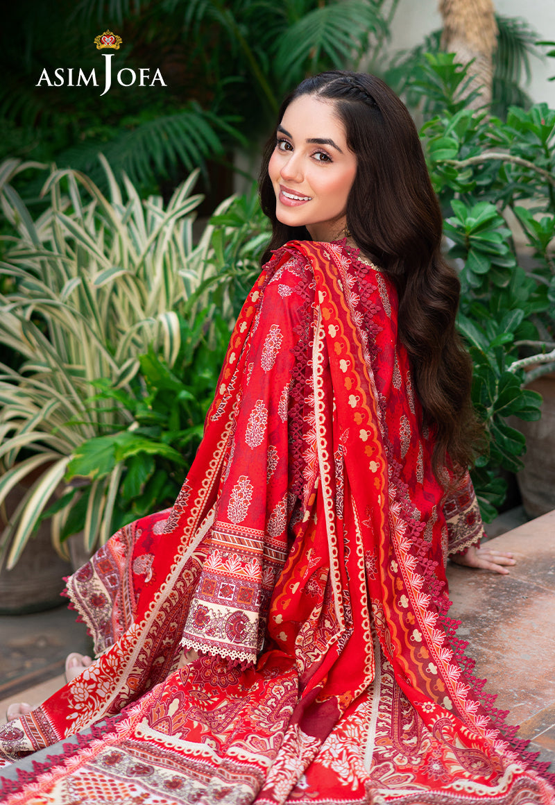 AJUUB-35 PRINTED LAWN 3 PC