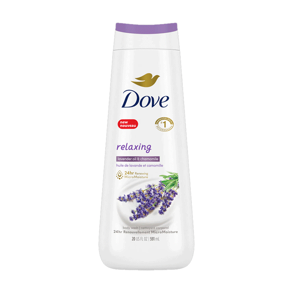 Dove Relaxing Lavender Oil & Chamomile Body Wash 591ml