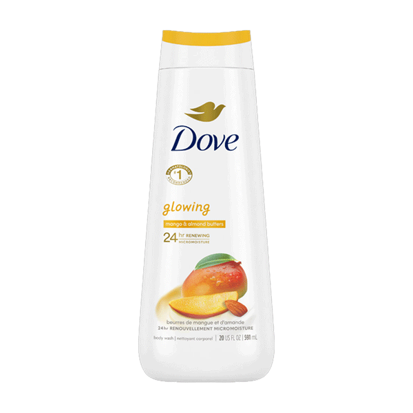 Dove Glowing Mango Butter & Almond Butter Body Wash 591ml