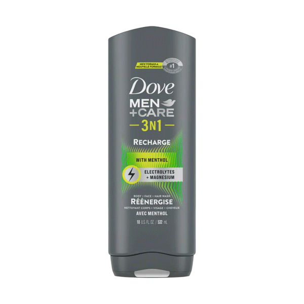 Dove Men+Care Recharge With Menthol 3in1 532ml
