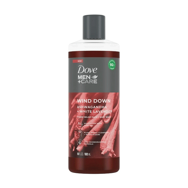 Dove Men+Care Ashwagandha+White Lavender Body Wash 532ml