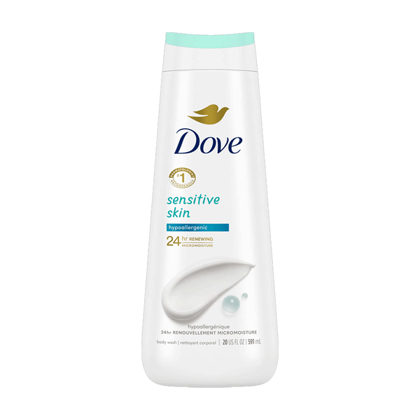 Dove Sensitive Skin Hypoallergenic Body Wash 325ml