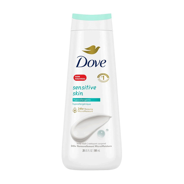 Dove Sensitive Skin Body Wash 591ml