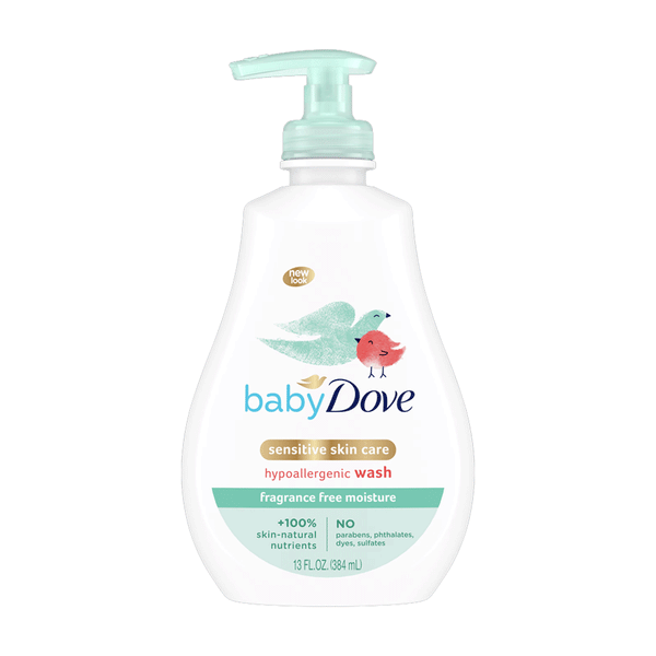 Dove Baby Fragrance Free Moisture Body Wash 384ml
