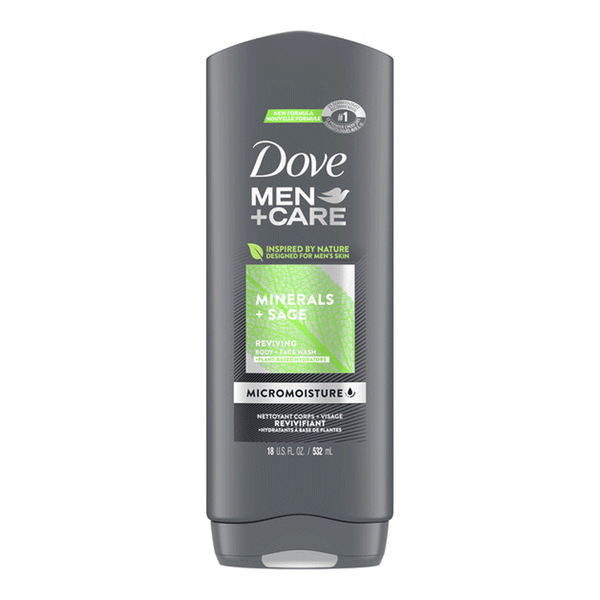 Dove Men+Care Minerals+Sage Reviving 3in1 532ml