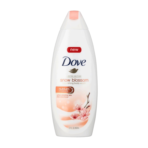 Dove Snow Blossom Body Wash 650ml