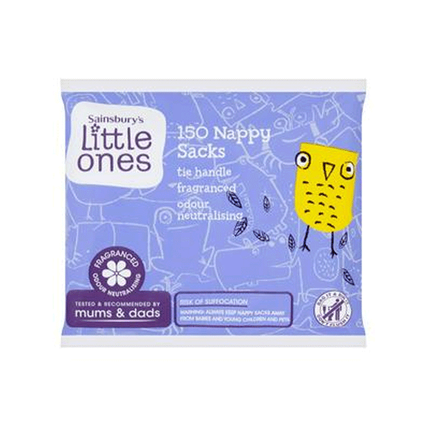 Sainsbury's Nappy Sacks 150