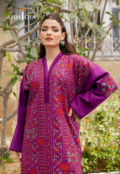 AJPB-191 PRINTED CAMBRIC STITCHED 2PCS