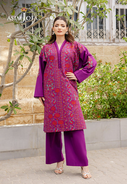 AJPB-191 PRINTED CAMBRIC STITCHED 2PCS