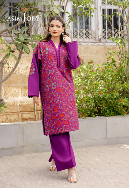 AJPB-191 PRINTED CAMBRIC STITCHED 2PCS