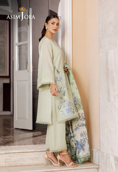 AJPB-224 EMBROIDERED PAPER COTTON STITCHED 3PCS
