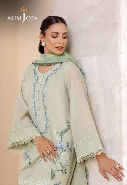 AJPB-224 EMBROIDERED PAPER COTTON STITCHED 3PCS