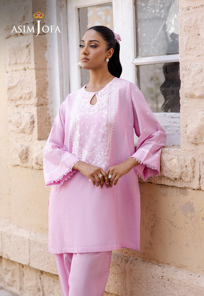AJPB-227 EMBROIDERED CAMBRIC STITCHED 2PCS
